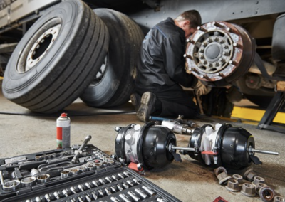 this image shows truck brake services in Largo, FL